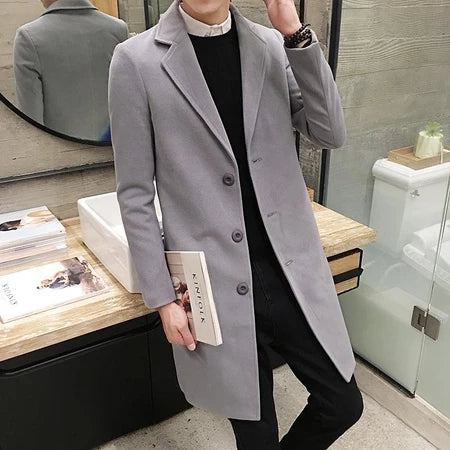 LONG OVER COAT (AUTHENTIC)(UNISEX)